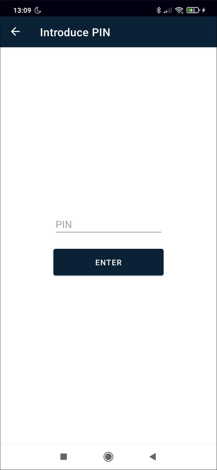 Enter PIN